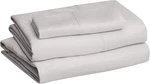 *two Complete Sets* - Twin Xl Amazon Basics 3PC Sheet Light Gray *new*. Fixed Price $20.00.
