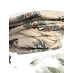 Mainstays Twin 100% Cotton Sheet Set Pinecone Print Cream Green 2 Pc New. Fixed Price $35.00.