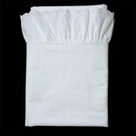 Vintage Ralph Lauren Bromley White Ruffled Full Flat Sheet *see Description*. Fixed Price $40.00.