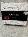 Ralph Lauren Queen Sheet Set Blue French Country Floral Cottage New. Fixed Price $79.99.