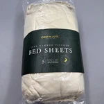 Cosy House 100% Bamboo Viscose Bed Sheets 5 Piece Set Split King. Fixed Price $48.00.