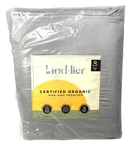 New -kindlier Sheet Set Queen Gray 100% Organic Cotton Non Gmo 4 Piece- Pkg. Fixed Price $56.99.