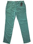 Hudson Mens 36" X 32" Linen Pants Slacks Classic Slim Straight Chino Green $185. Fixed Price $56.98.