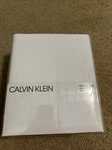 Calvin Klein Modern Cotton King Flat Sheet Body - New White. Fixed Price $74.99.