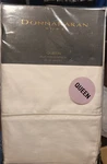 Donna Karan Home Indulgence Queen Flat Sheet Ivory Cotton/silk Blend. Fixed Price $65.00.