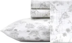 Tommy Bahama King Size Cooling Sheets Set - Vintage Map Grey. Fixed Price $86.99.