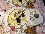 Vintage Twin Size Disney Beauty And The Beast Sheet Set Flat & Fitted Read. Fixed Price $34.99.