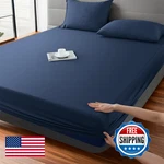 Shunjie.home Fitted Sheet 1 Pack Twinxl Size Only Viscose Derived From. Fixed Price $35.52.