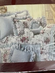 New Nwt Waverly Twin Set Belle Rive Iii Sheet Case Floral Luxury Percale. Fixed Price $179.00.