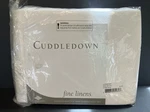 White Flannel Queen Fitted Bottom Sheet / New Sealed By Cuddledown. Fixed Price $48.00.