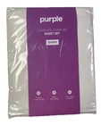 Purple Brand Complete Comfort Queen Sheets Cream Color New/ Never Used! A3. Fixed Price $148.49.