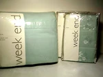 Vtg Green Bed Set Full Sheets Nip Deep Fitted See Other Listings To Coordinate. Fixed Price $29.99.