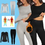Women's Thermal Underwear Long Johns Top & Bottom Winter Base Layer 2PCS Set. Fixed Price $21.99.