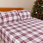 Kingrest 100% Cotton Christmas Sheet Sets Deep Pocket Fit 16" Breathable. Fixed Price $50.99.