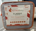 Peach Skin Sheets 1500 California King New Cooling Bed 4 Piece. Fixed Price $74.99.