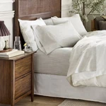 4PC King Micro Stripe Sheet Set Green - Hearth & Hand With. Fixed Price $35.99.