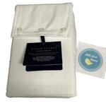 Ralph Lauren Standard Pillowcases Studio White Lovan Jacquard Glen Plaid 21X32. Fixed Price $54.99.