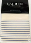 Ralph Lauren Josephina Stripe Set Of 2 Standard Pillowcases Cream Blue Nwt $150. Fixed Price $42.00.