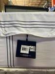 Ralph Lauren Organic Handkerchief Flat Sheet, King Polo Navy. Fixed Price $100.00.