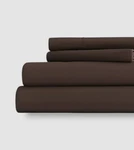 Ienjoy Home Brown Choco Premium Ultra Soft Microfiber 4-PC Sheet Set, Twin. Fixed Price $17.55.