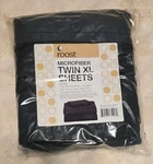 Ocm/roost Dorm Microfiber 3 Piece Sheet Set Twin Xl Solid Black - New Package. Fixed Price $19.99.