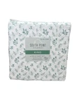 South Point Home Fashions Microfiber 6-PIECE Sheet Set King Green. Fixed Price $59.99.