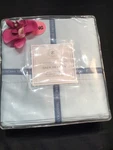 Tessitura Toscana Telerie Italian King Sheet Set Light Blue 100% Cotton Sateen. Fixed Price $279.99.