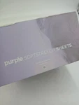 Purple Mattress Sheet Set Twin/twin Xl Softstretch Stormy Grey Cooling Bedding. Fixed Price $139.99.