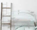 Becky Cameron Luxury Ultra Soft 6 Pc Solid Mint Microfiber Queen Bed Sheet Set. Fixed Price $34.95.