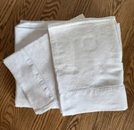 Damask Charter Club Queen Lt Blue Fitted Sheet & 2 Pillow Cases 100% Pima Cotton. Fixed Price $39.00.