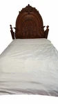 Home Expressions Twin Xl Flat Sheet Light Blue 66X102 Polyester Dorm Bedding. Fixed Price $12.99.