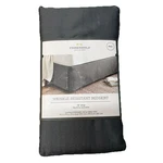 Threshold Full Size Wrinkle Resistant Gray Pleated Cotton Bed Skirt W/ 15" Drop. Fixed Price $15.00.