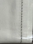 Hudson Park 600TC Ivory 100% Egyptian Cotton Glat Sheet - King Nckl India 17118. Fixed Price $57.00.