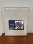 Nwt! Brooks Brothers Linen Cotton Blend King Size Sheet Set - Natural Beige. Fixed Price $129.00.