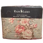 Ralph Lauren Full Vintage Green Charlotte Iv Floral Premium Fitted Sheet New. Fixed Price $74.99.