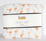 Macy's Home Design Pink Flamingo Brushed Microfiber 3 Piece Twin Xl Sheet Set. Fixed Price $24.99.