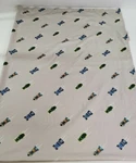 Hot Wheels Cars Diecast Mattel Twin Bed Flat Sheet 100% Polyester Craft Fabric. Fixed Price $8.00.