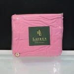 Lauren Ralph Full Flat Sheet Cape May Narrow Stripe Pink Vintage Usa Made. Fixed Price $59.99.