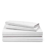 Lauren Ralph T9603 Stone Grey Spencer Stripe Sheet Set Size Queen. Fixed Price $144.50.