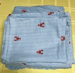 Tommy Hilfiger Red Lobsters Blue Stripes Full Sheet 4 Pc Set Excellent. Fixed Price $55.00.