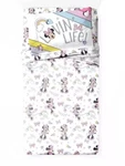 Disney Minnie Mouse Kids Bedding Twin Sheet Set White Pink Pllwcase Flat Fitted. Fixed Price $18.86.