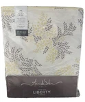 Anne De Solene Paris (1) King Flat Sheet, Mimosa Pattern, Ferns Leaves New. Fixed Price $75.00.