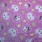 Vintage Lalaloopsy Mga Pink Polka Dot Flat Sheet Twin Doll Print Hearts Bedding. Fixed Price $17.84.