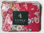 New Vintage Ralph Lauren Full Deep Fitted Sheet Southampton Beach House *red. Fixed Price $164.95.