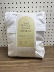 Threshold 320 Thread Count Cool Tencel Lyocell Sheet Set Full Size, White New.. Fixed Price $39.99.