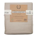 Laurelcrest 100% Organic Cotton Queen Sheet Set 350 Thread Count Sateen Weave. Fixed Price $49.99.