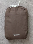 Quince European Linen Sheet Set Espresso Queen With Flat Nwt. Fixed Price $169.95.