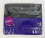 Nos Tommy Hilfiger 200 Full Size Purple 100% Combed Cotton Flat Sheet. Fixed Price $22.99.