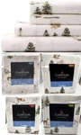 Cuddl Duds Flannel Painted Landscape Sheet Set Forest Animals Wolf Deer Owl Bear. Fixed Price $39.97.