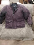 Northcrest Winter Parka Jacket Fleece Lined Soft-heavy Coat Dk Purple, Btn/zip. Fixed Price $16.75.